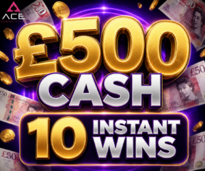 £500 CASH & 10 INSTANT WINS